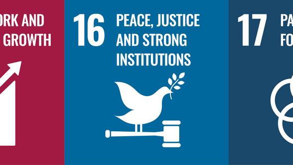 SDG 1, 8, 16, 17