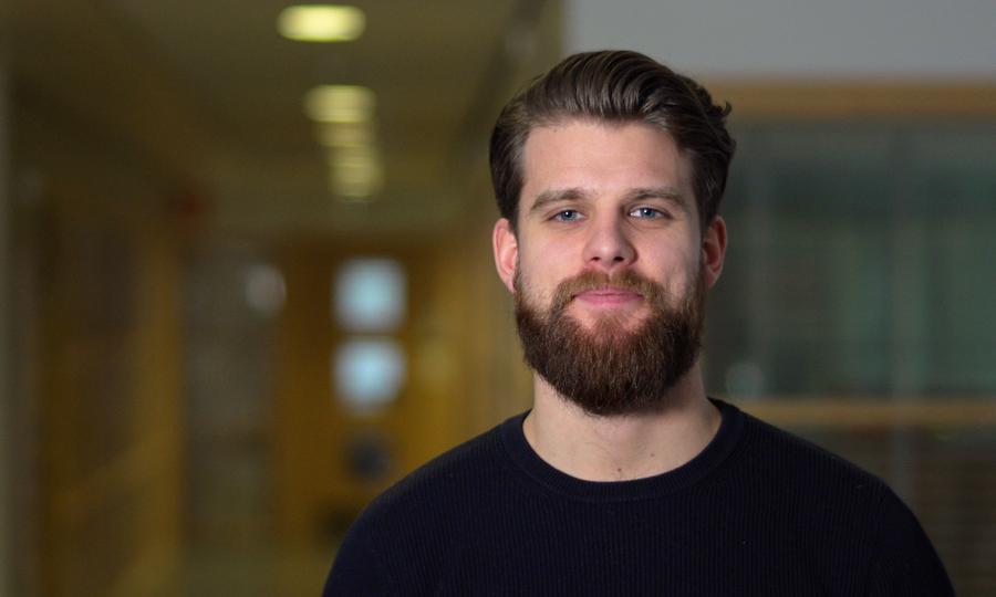 Fredrik Alfredsson Mihlzén är student på Ämneslärarprogrammet