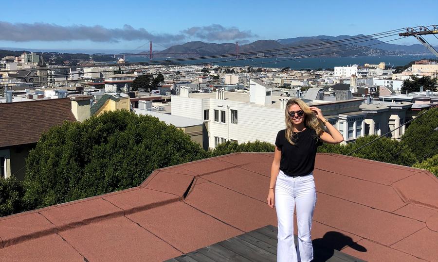 Matilda Hellqvist i San Francisco