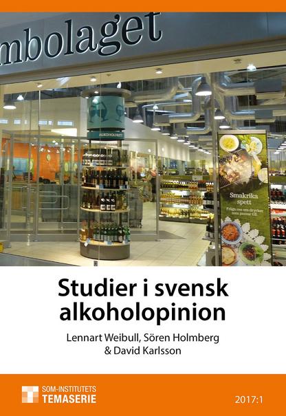  Studier i svensk alkoholopinion - bokomslag