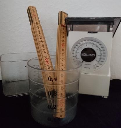 Different tools for measuring.