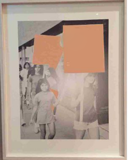 Bilden visar konstverket The message.